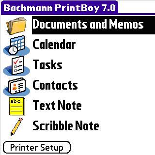 PrintBoy MainScreen