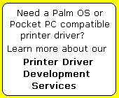 Printer Driver Development Services